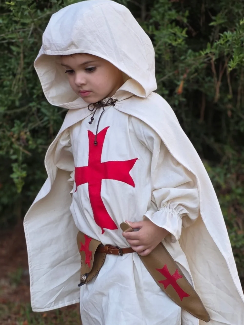 Boys Size 6-7 Knights Templar Crusader Costume